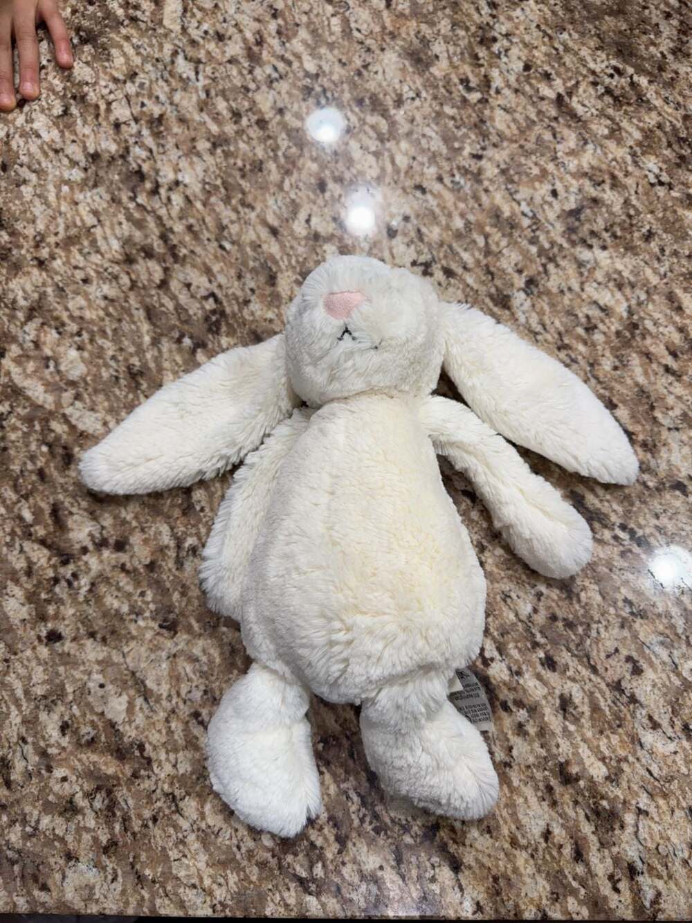 Jellycat Bashful Cream Bunny Plush Stuffed Animal